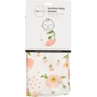 Maccie Bamboo Baby Blanket - Poppy Flower